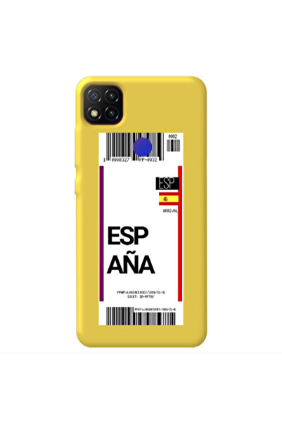 Other Xiaomi Redmi 9c Espana Arrival Yellow Colored Silicone TPU Θήκη
