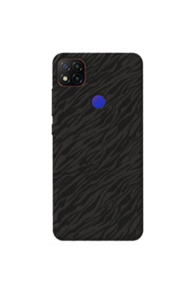 Other Xiaomi Redmi 9c Black zebra Black Colored Silicone TPU Θήκη