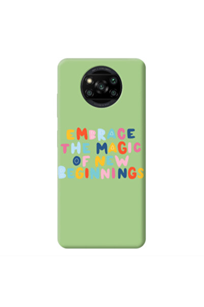 Other Xiaomi Poco X3 /X3 Pro Embrace Light Green Colored Silicone TPU Θήκη