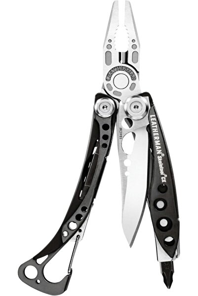 Leatherman Skeletool CX - 7-in-1 Camping & Survival Multi-Tool, Stainless Ste...