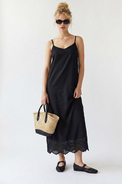 Hiccup MIXRAY Rochie Midi A-line Cu Broderie