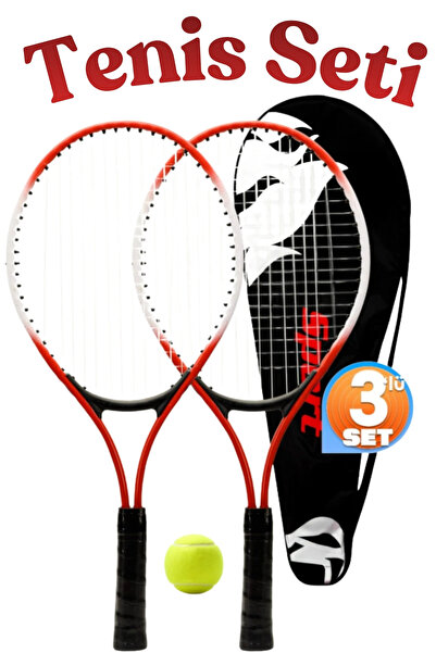 KAYRA LEATHER CRAFT 3lü Deluxe Çocuk Tenis Raketi Seti Çantalı | 21 İnç Genç ...