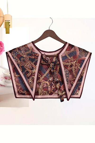 nurfemina Baroque Style Belt and Chain Patterned Stylish Women's Shoulder Sha...