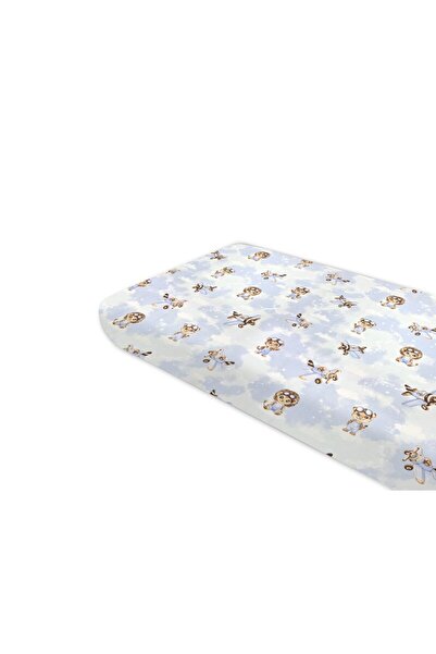 Qmini Cearceaf cu elastic, Qmini, Pentru pat 160x80 cm, Din bumbac certificat...