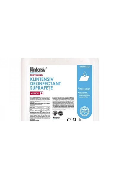 KLINTENSIV DEZINFECTANT DE SUPRAFEȚE GATA DE UTILIZARE 5000 ML
