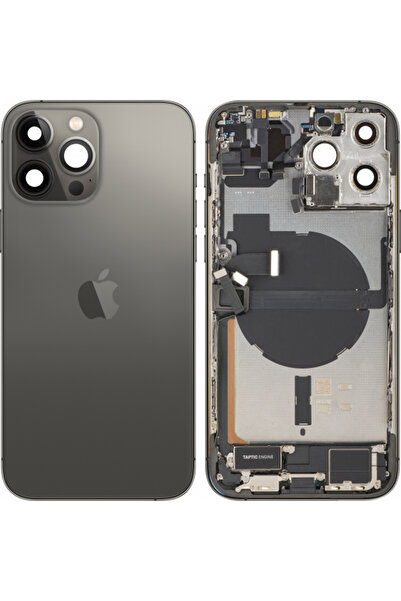 Apple Capac Baterie iPhone 13 Pro Max, Cu Carcasa Mijloc, Full Parts, Negru (...