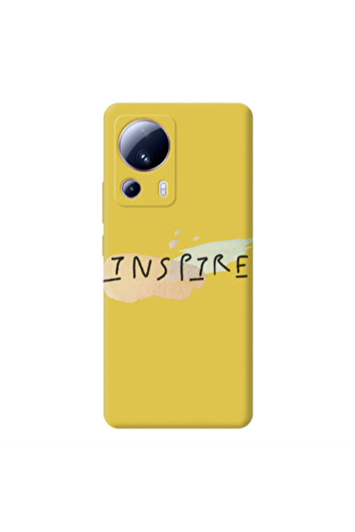 Other Xiaomi Mi 13 Lite Inspire Yellow Colored Silicone TPU Θήκη