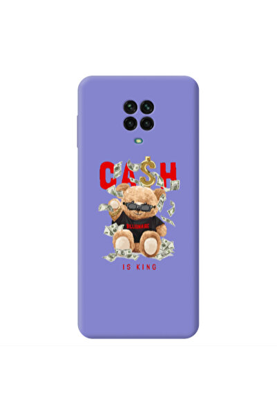 Other Xiaomi Redmi Note 9 Pro Cash is king Purple Colored Silicone TPU Θήκη
