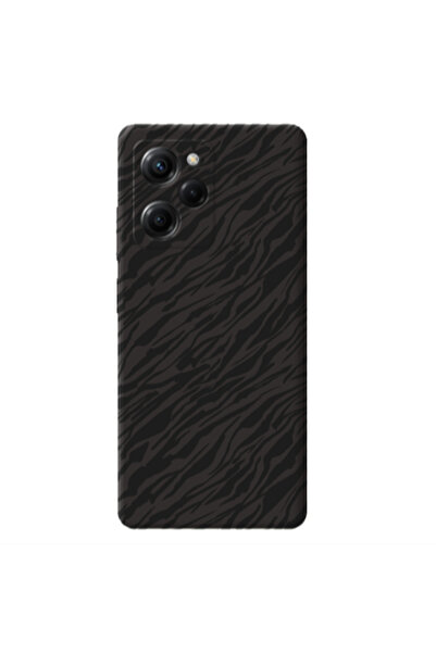 Other Xiaomi Poco X5 Pro Black zebra Black Colored Silicone TPU Θήκη
