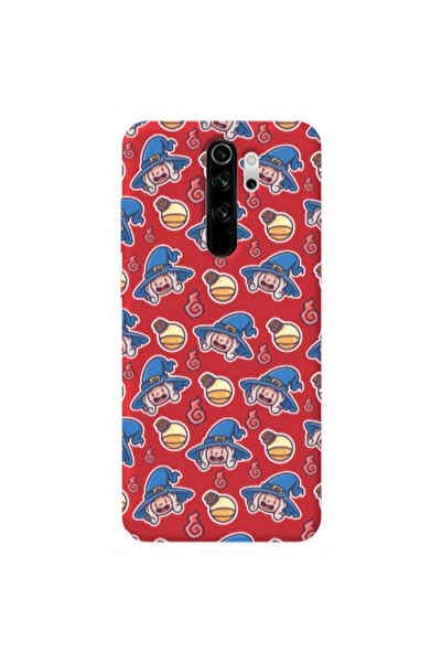 Other Xiaomi Redmi Note 8 Pro Sweet Witch Red Colored Silicone TPU Θήκη