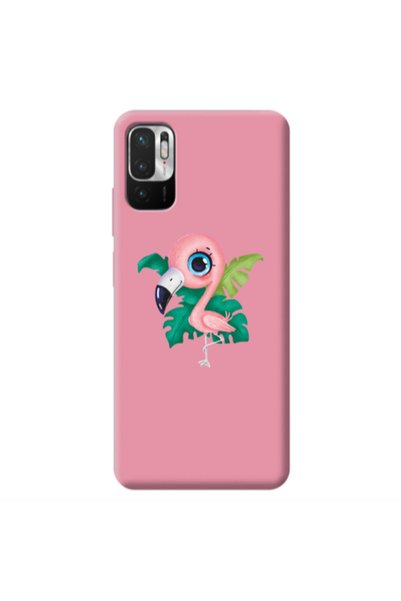 Other Xiaomi Redmi Note 10 Pro 5G Swan Pink Colored Silicone TPU Θήκη