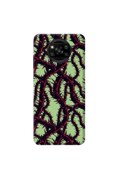 Other Xiaomi Poco X3 /X3 Pro Prickly ivy Light Green Colored Silicone TPU Θήκη