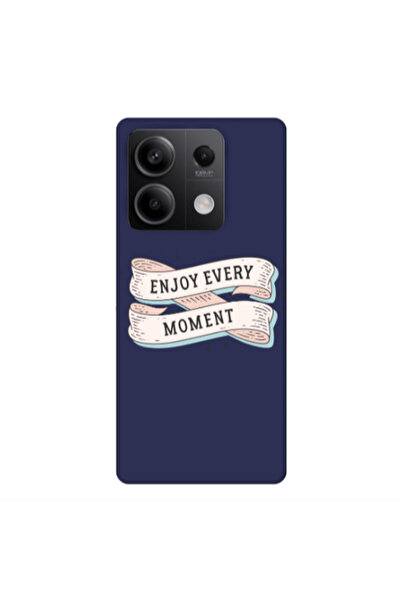 Other Xiaomi Redmi Note 13Pro 5G Enjoy Every Moment 2 Dark blue Colored Silic...