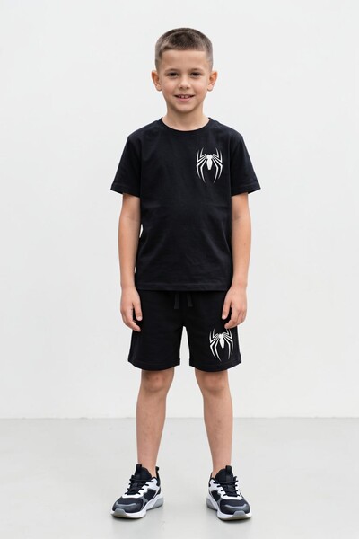 han elegant Printed Boys' Summer Quality T-Shirt and Capri Set
