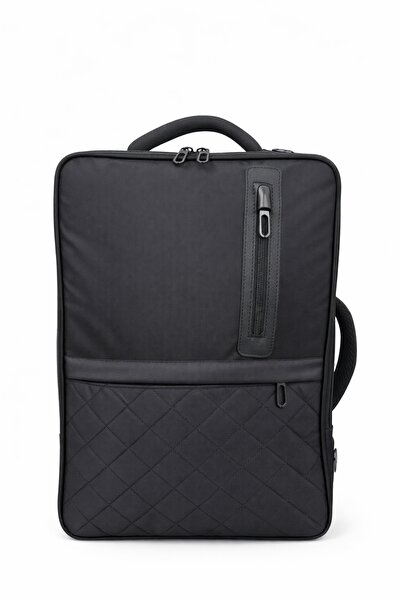 Çantachım Laptop Backpack 15.6" Inch with USB Attachment and Shoulder Strap W...