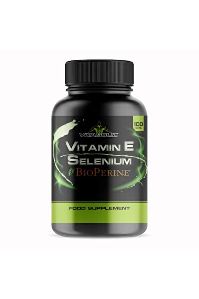 Vitabolic Vitamina E și Seleniu Vitabolic, 100 capsule vegane, combinație ant...
