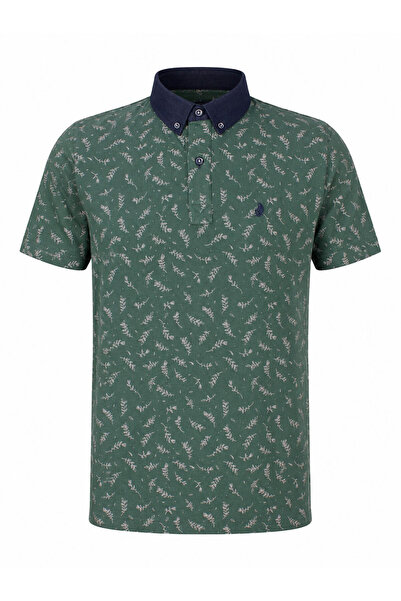 trender 679 Traper kragna Zelena muška polo majica 26YK37000018