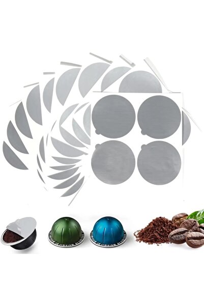 Choice 120pcs Adhesive Aluminum Foil Lids Seals Stickers Filling Disposable E...