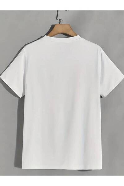 212Wear تي شيرت بطباعة لطيفة - تصميم بطبعة "Most Definitely Not All in Row"، قميص كاجوال بأكمام قصيرة وياقة دائرية مثالي للربيع والصيف، أبيض مع رسومات حيوانات البط النابضة بالحياة