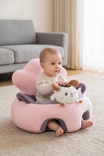 Generic 1 Plush Cotton Sit Support Floor Seat Chair Non Slip Washable Animal ...