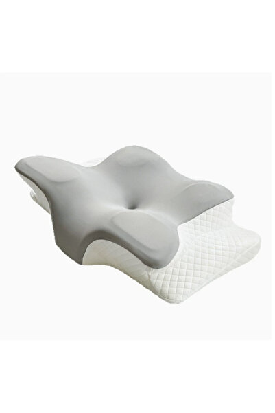 Choice Light gray Butterfly Memory Foam Cervical Pillow Aids Sleep Slow Rebou...