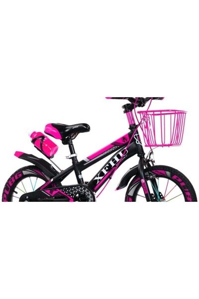 L-Sun Bicicleta copii 3-5 ani cu roti ajutatoare si bidon pentru apa in supor...