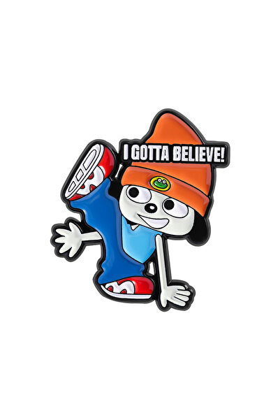 Choice4 QHXZ4806 Music Rhythm Game Badge Enamel Pins I Gotta Believe! Parappa...