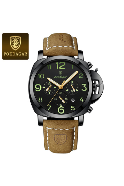 Choice1 859 Black Black Top Luxury Fashion Watch For Men Waterproof Luminous ...