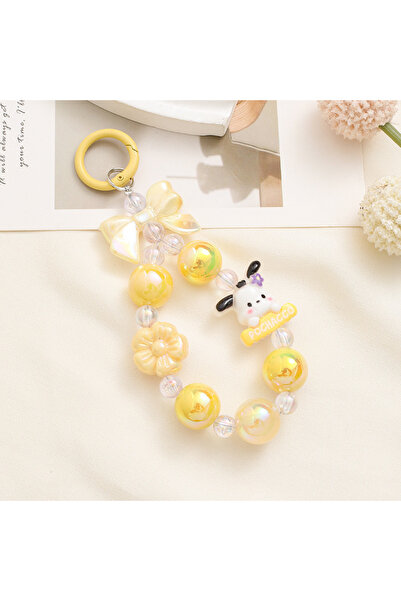 Choice1 Pacha Dog One fashionable Sanrio plastic bead keychain, featuring cut...