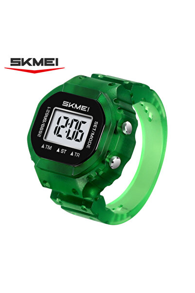 Choice5 Skmei green transparent 2699 New LED Digital Women Fashion Cool Rings...