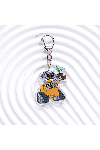 Choice10 5 cm 1 1/10Pcs Disney Cartoon WALL·E Acrylic Keychain Bag Charms Acc...