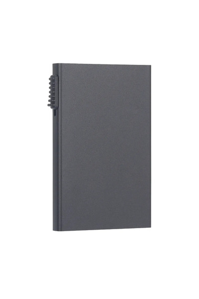 Choice4 Black Rfid Holder Smart Wallets Men ID Bank Cardholder Case Metal Thi...