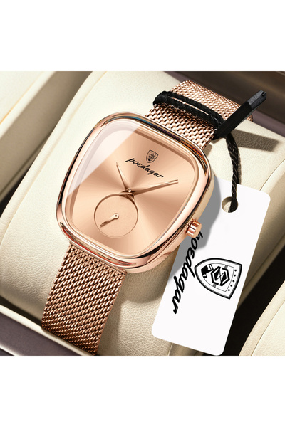 Choice 783 Rose Gold Gold Top Elegant Fashion Woman Wristwatch Waterproof Sta...