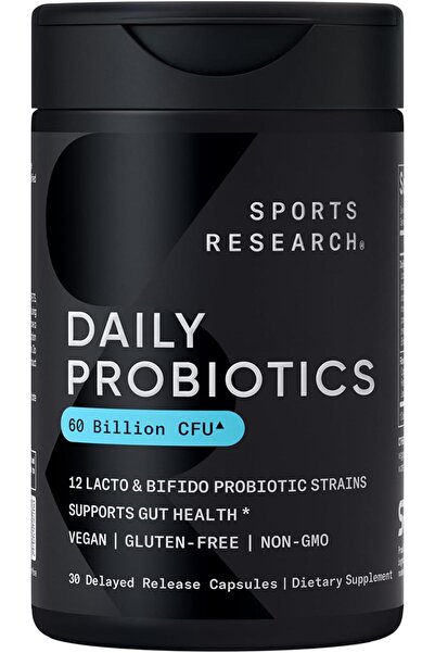 Sports Research Daily Probiotics with Prebiotics for Women & Men | Probiotic ...