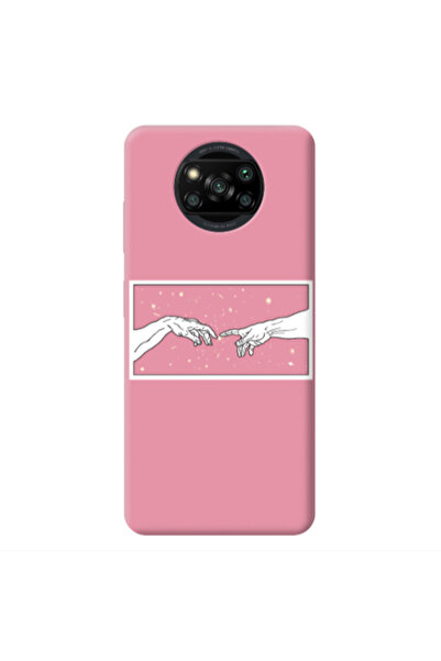 Other Xiaomi Poco X3 /X3 Pro Touch Pink Colored Silicone TPU Θήκη