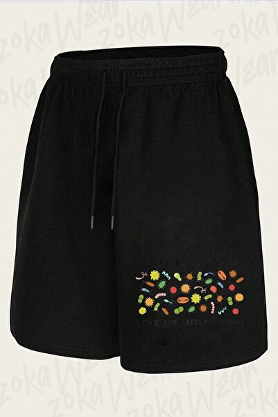 ZOKAWEAR Unisex Microbiologist Design Printed Shorts