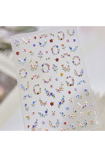 Choice11 NAILFYOU to5700 1pcs 5D Mini Wild Flowers Red Blue Pink Yellow White...