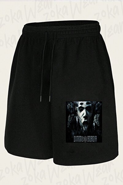 ZOKAWEAR Unisex šorts sa printom Dimmu Borgir dizajna