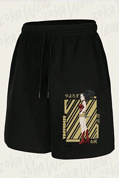 ZOKAWEAR Unisex My Hero Academia Momo Design Printed Shorts