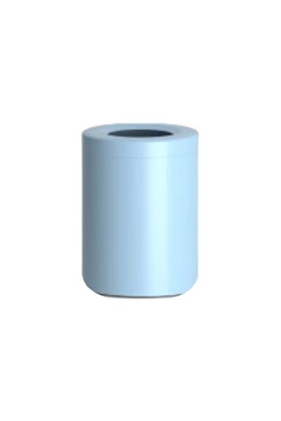 Tradesor Κάδος απορριμμάτων μπάνιου πλαστικός - Light Blue - 21677