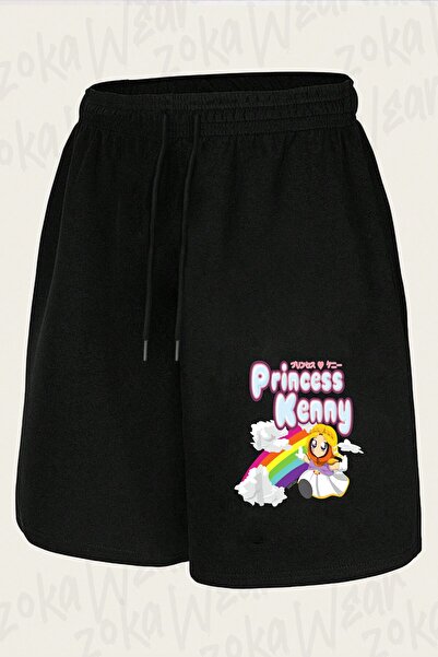 ZOKAWEAR Unisex S0uthh P4rk Σορτς με στάμπα Princess Kenny Design