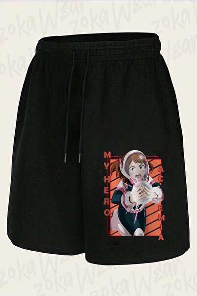 ZOKAWEAR Unisex σορτς με στάμπα My Hero Academia Ochako Uraraka