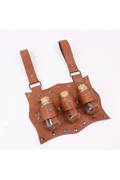 Choice4 Style F 4PCS 7PCS Medieval Belt Renaissance Punk Cork Dark Three Poti...