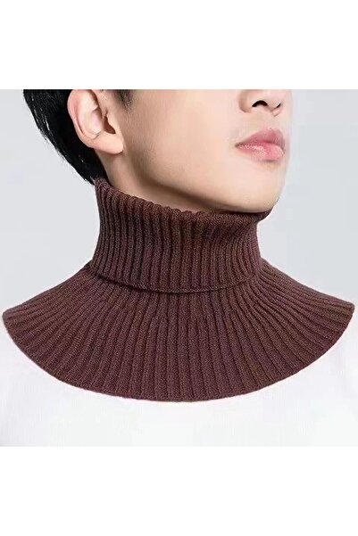 Choice 02 Winter Detachable Cotton Knitted Turtleneck Collar For Men False Co...