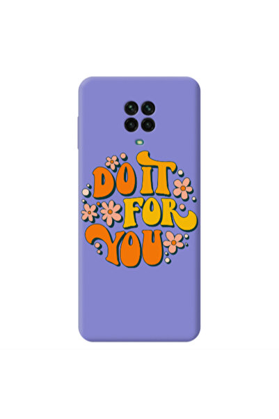 Other Xiaomi Redmi Note 9 Pro Do it For You Purple Colored Silicone TPU Θήκη