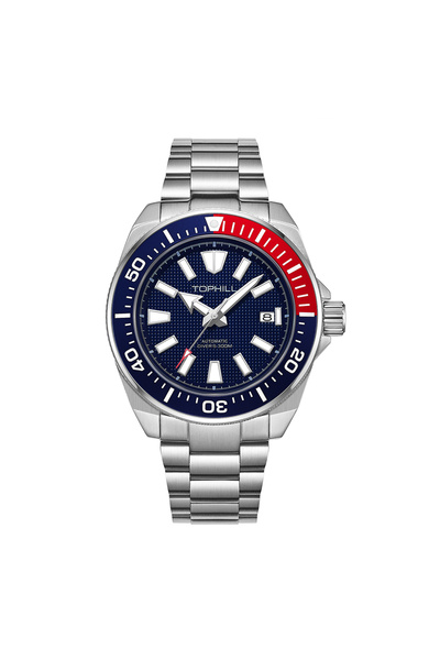 Choice Blue White-ST TOPHILL Men's Automatic Watches Men Dive Watch 300m Wate...