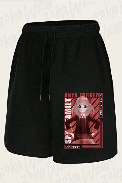 ZOKAWEAR Unisex Spy X Family Anya Forger v4 Σορτς με στάμπα σχεδίου