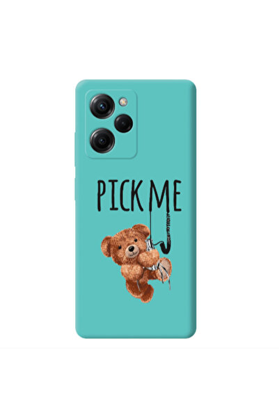 Other Xiaomi Poco X5 Pro Pick me Turquoise Colored Silicone TPU Θήκη