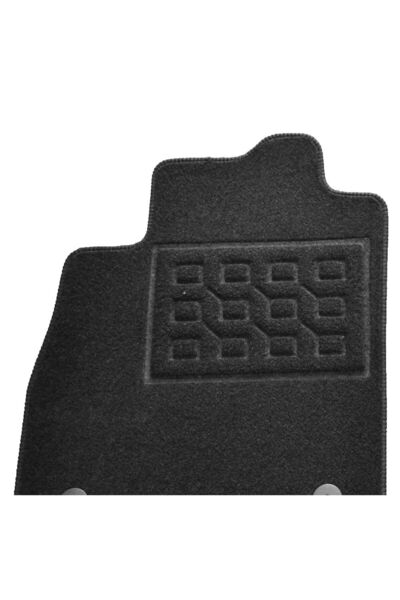 RapidAuto Covorase mocheta Ford Fiesta 3/5usi 2016-, Negru, set de 4 bucati