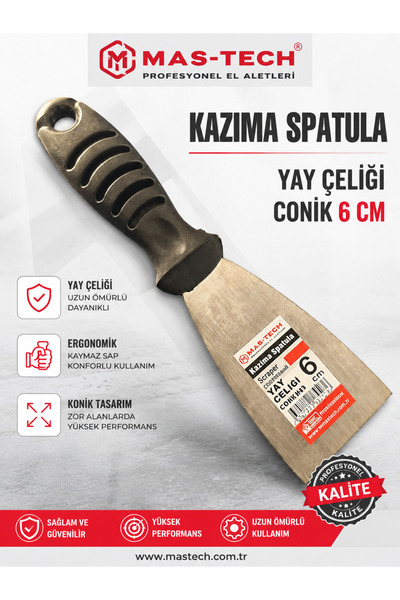 Genel Markalar Master Kazıma Spatula 6 cm